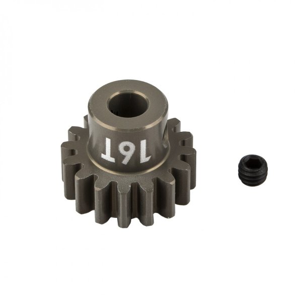 Team Associated FT Pinion Gear, MOD 1, 5mm shaft, aluminum